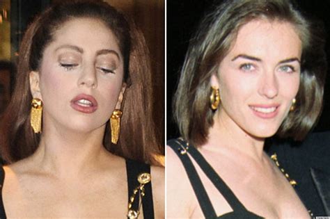 Lady Gaga Wears Liz Hurley's Famous Versace Safety Pin Dress .